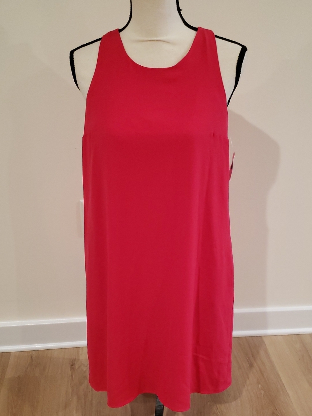 Gap Deep Pink Sleeveless Shift Dress NWT